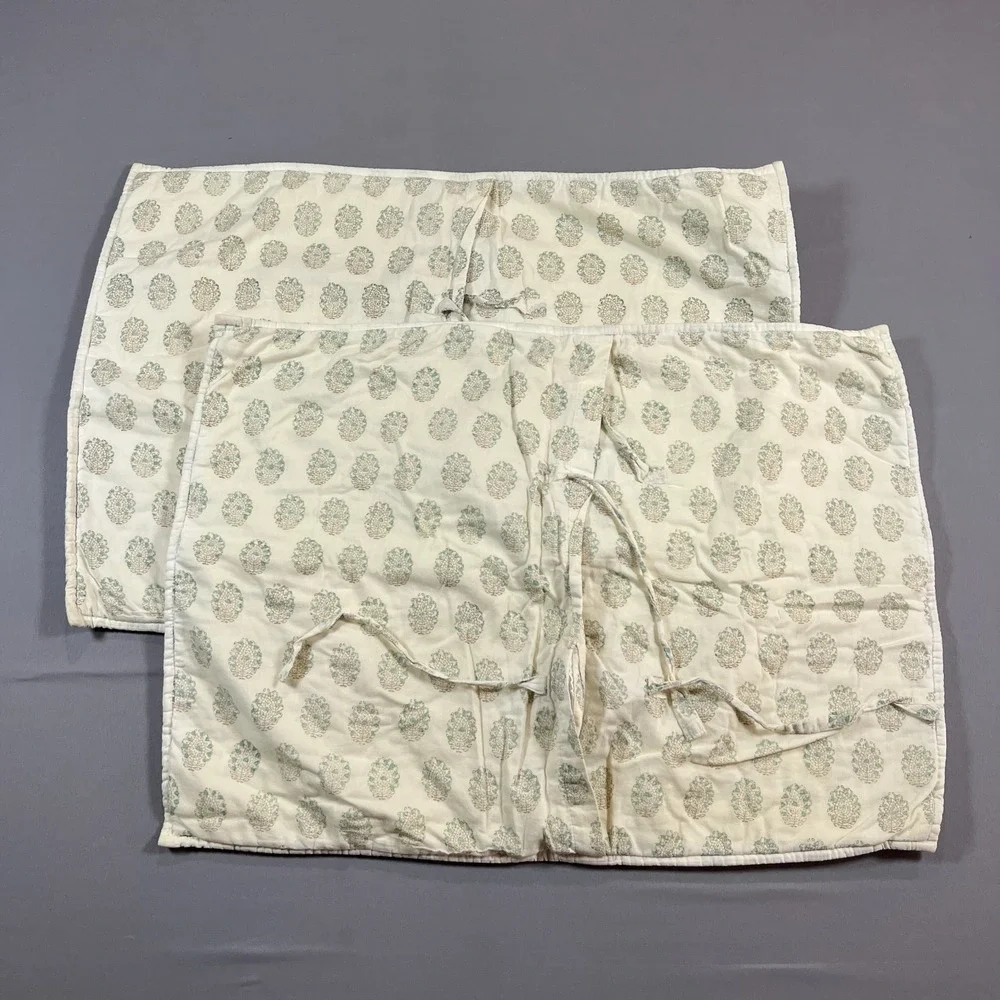 Set Of 2 Pottery Barn Standard Pillow Shams 20